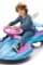 Xuanlur 12V Electric Wiggle Car for kids – 360° Spin, Music, Spray – Purple