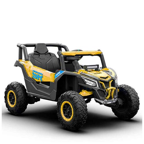 🛻 12V Electric Childs Ride on Truck Car for Kids Remote Control, 4 Wheel Suspension, USB, Bluetooth, Power Display, Ride on Toys for Boys Girls (Orange)