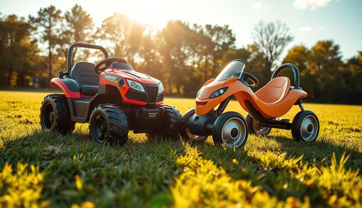 Electric Kids Tractor vs. Wiggle Car: Which Ride-On Is Best for Outdoor Fun?